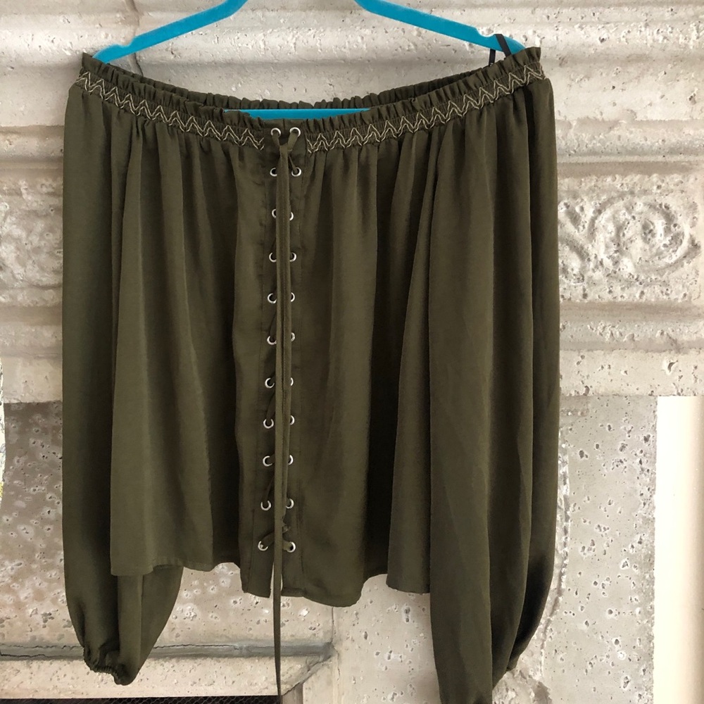 forever 21 off the shoulder top